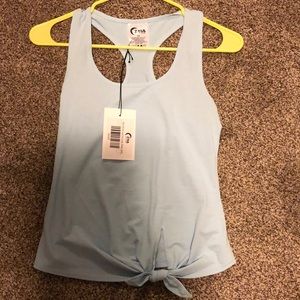 NWT Sky Knot Just a cute Tank